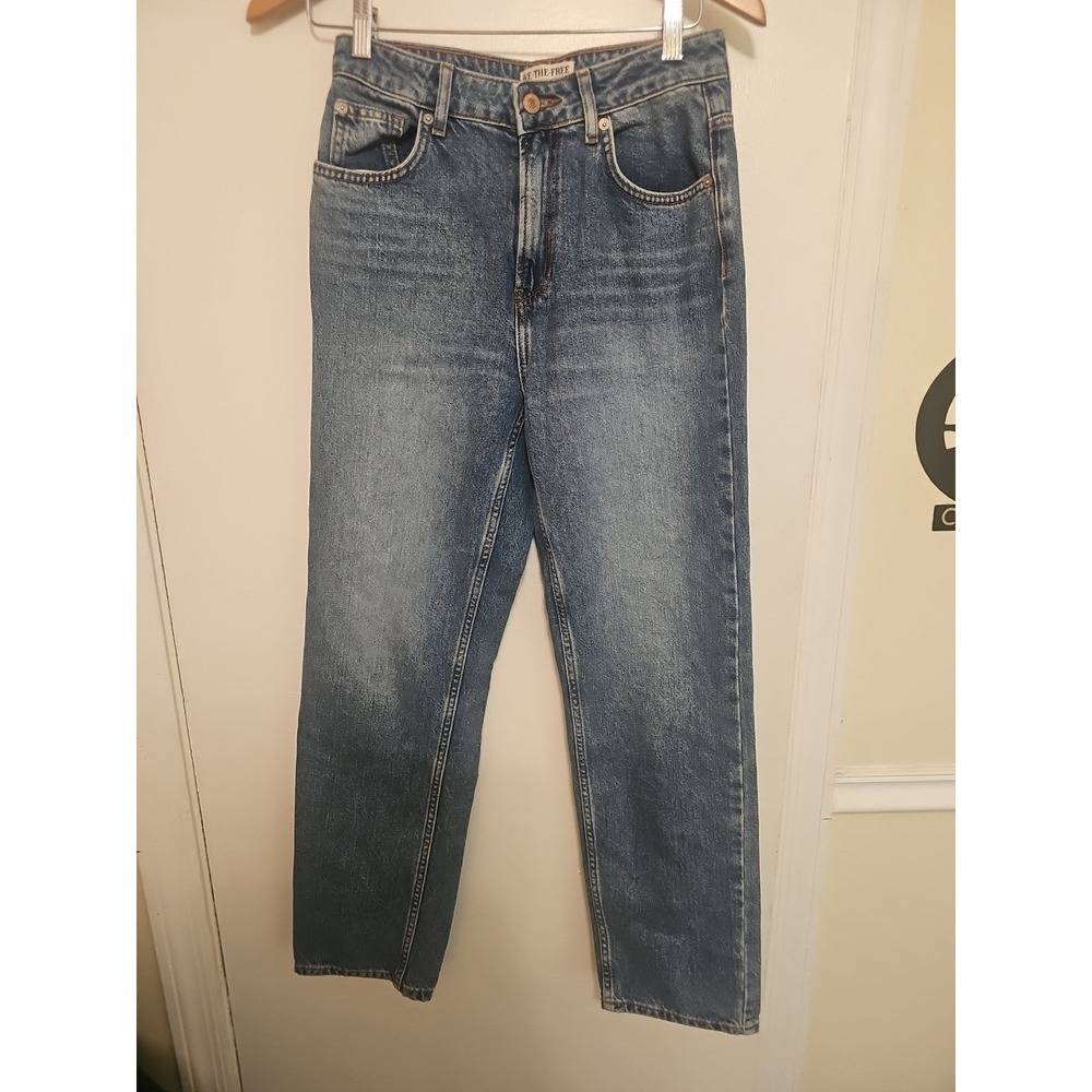 WE THE FREE JEANS; SIZE 26 Womens The Pacific High Rise Slim